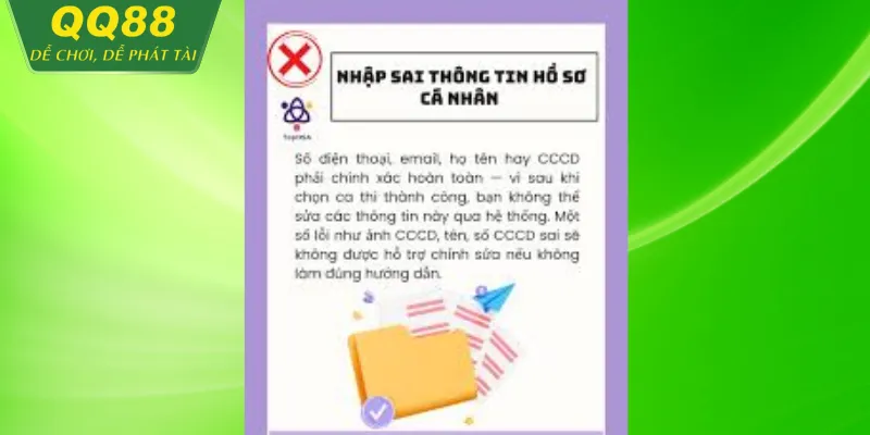 Xử lý lỗi đăng ký nhanh chóng