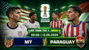 Mỹ vs Paraguay